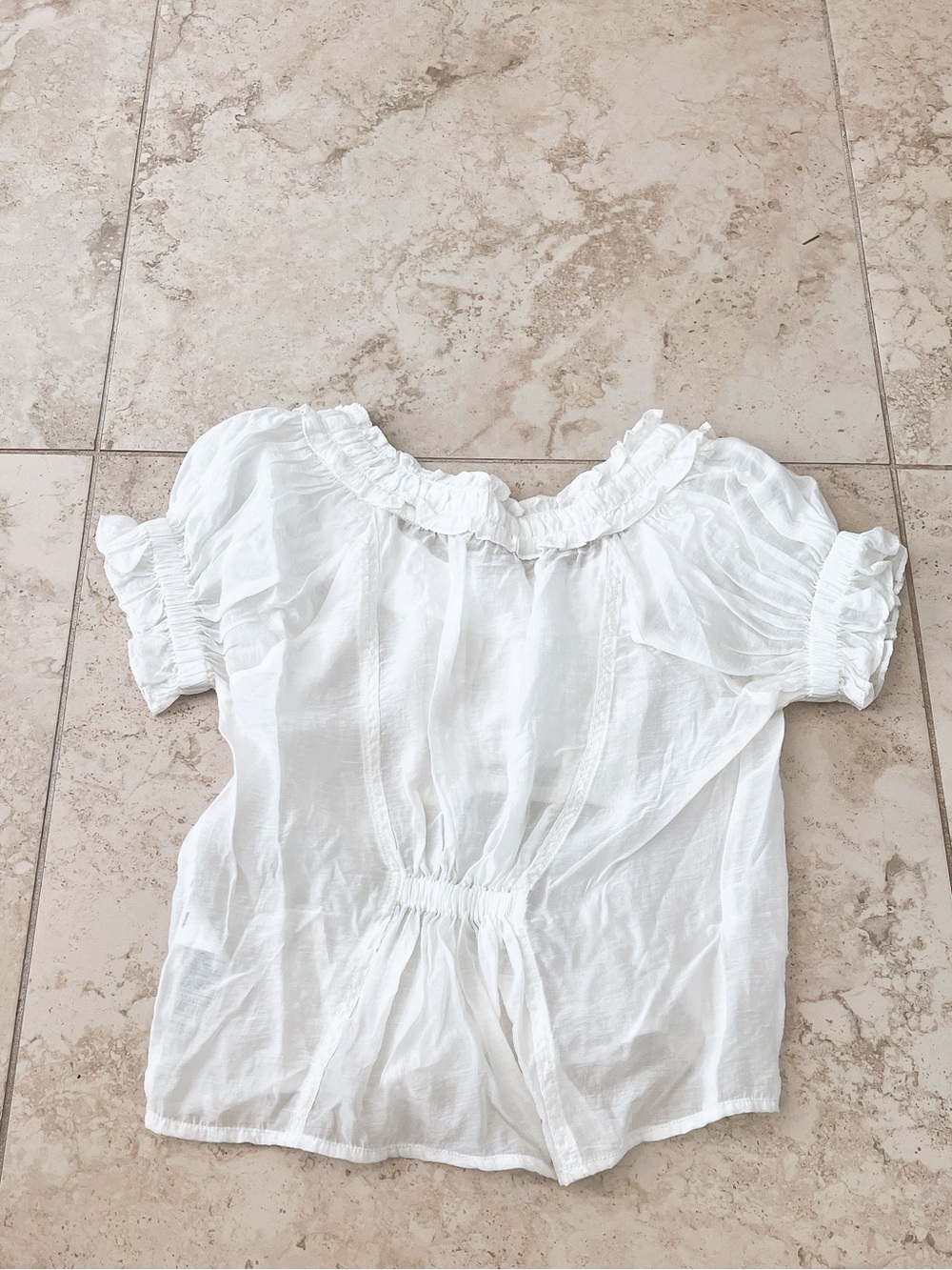 Pilcro silky sheer blouse - Picture 4 of 4